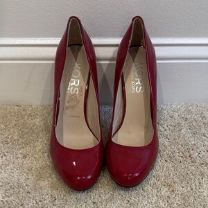 Michael Kors Cherry Red Heels